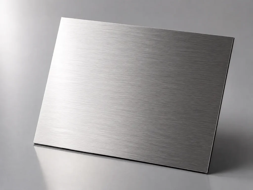 Brushed finish: